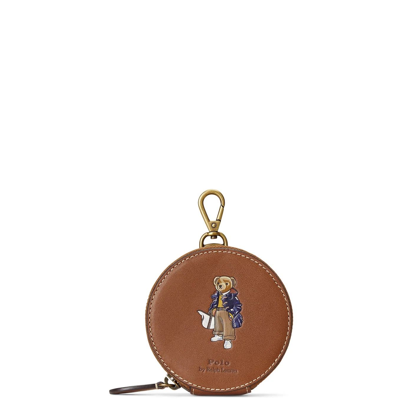 Polo Ralph Lauren COIN PURSE SMALL - Wallet - bordeaux 