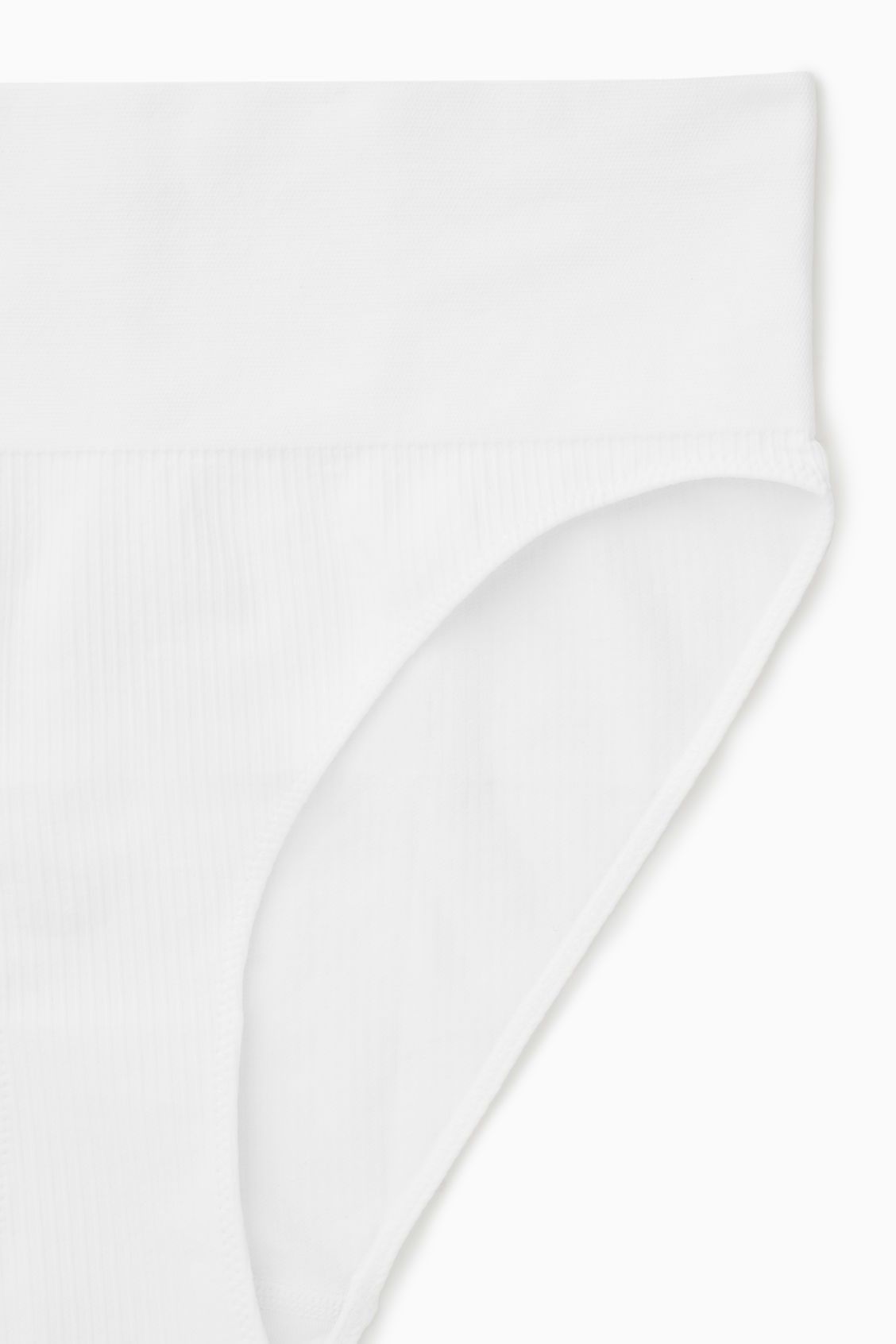 코스-심리스 하이웨이스트 팬티 SEAMLESS RIBBED HIGH-WAISTED BRIEFS 1147632005