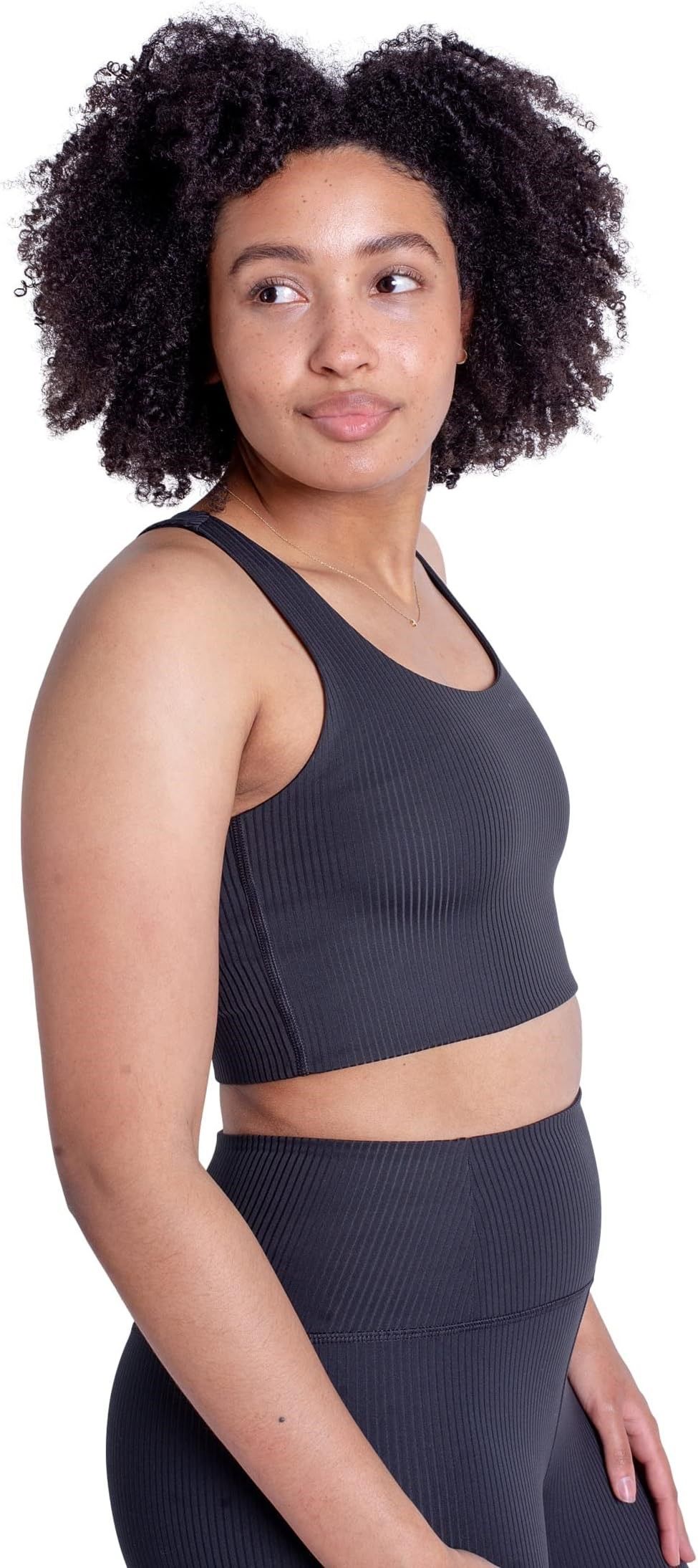 브라 girlfriend collective Rib Paloma Bra  98396033