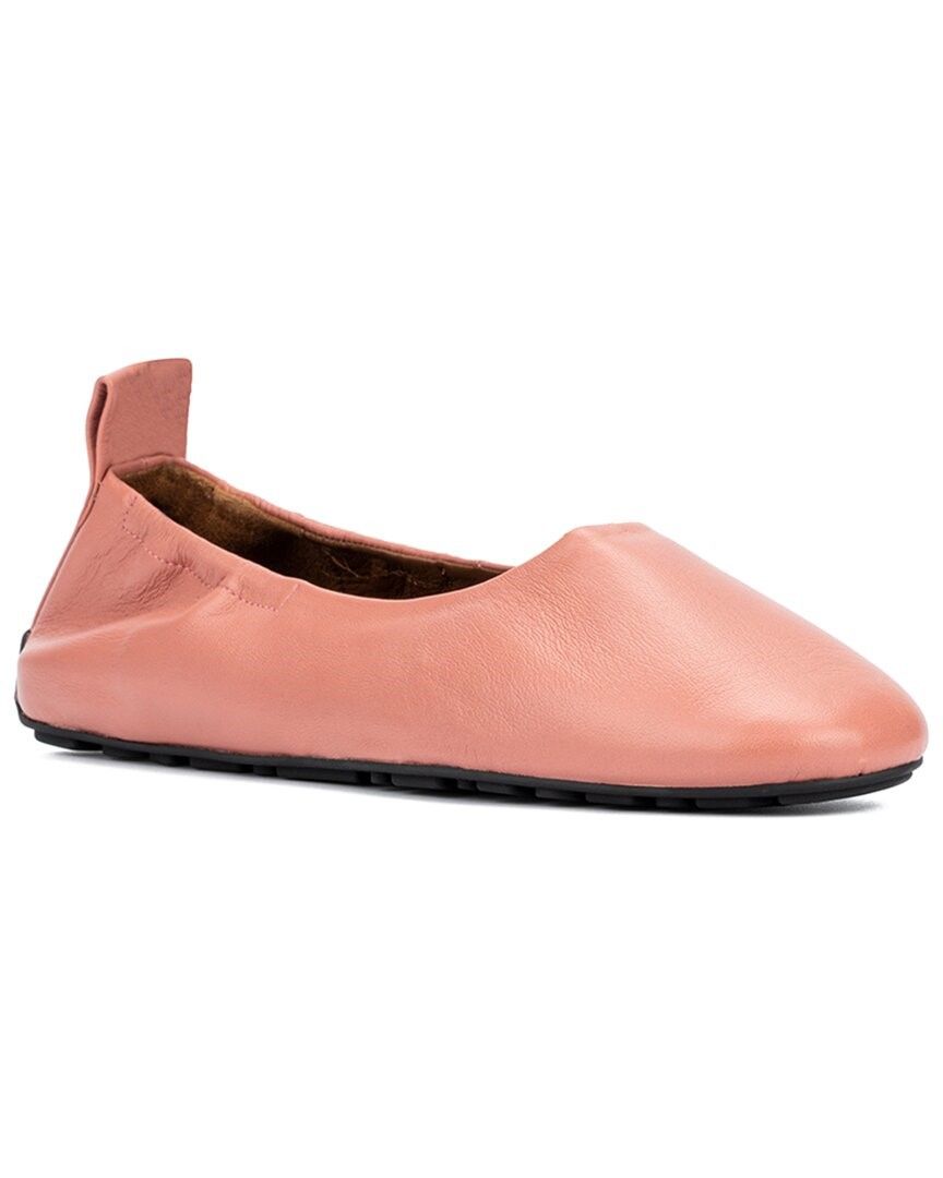 Aquatalia Aquatalia Quortney Weatherproof Leather Flat