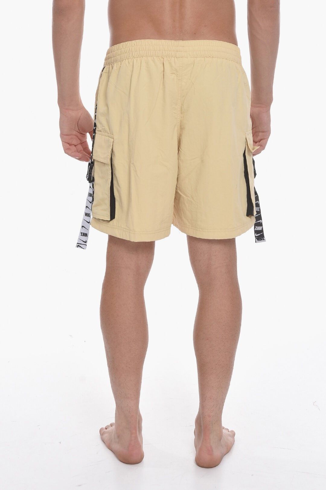 Yellow nike swim trunks hotsell