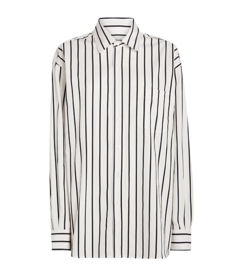 Sale Claudie Pierlot Oversized Striped Shirt Harrods UK 20534479