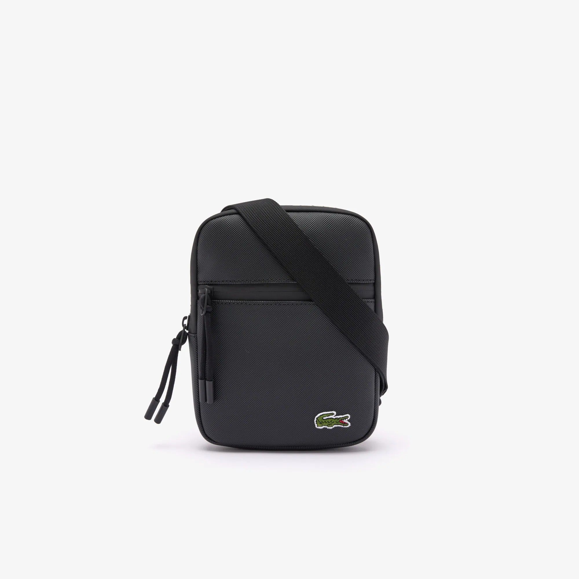 Lacoste Unisex Zip Crossover Bag Black NH4102NE-991