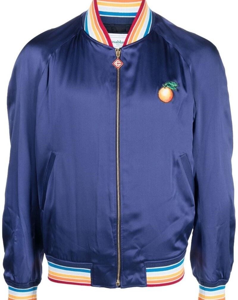 Casablanca Classic Denim Jacket - Monogram Jacquard - MS23-JK-003