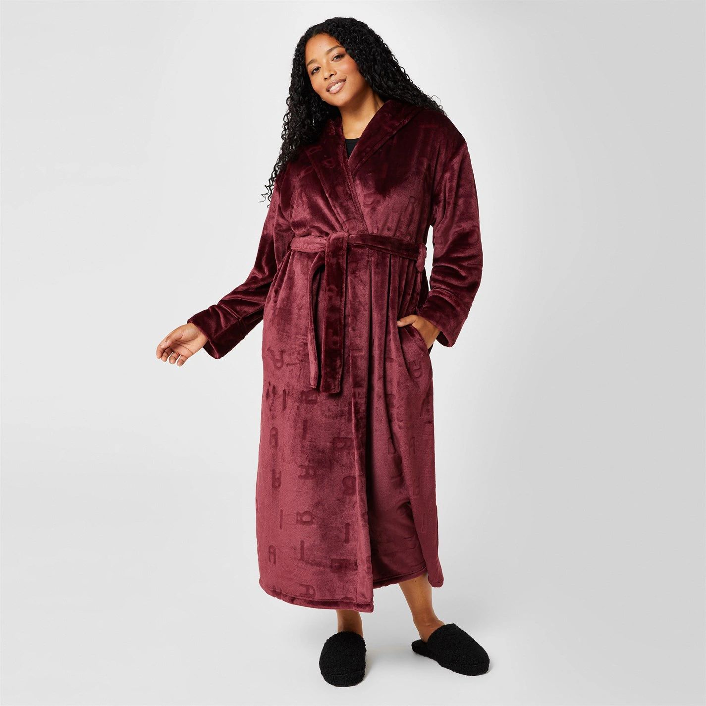 Biba black dressing gown best sale