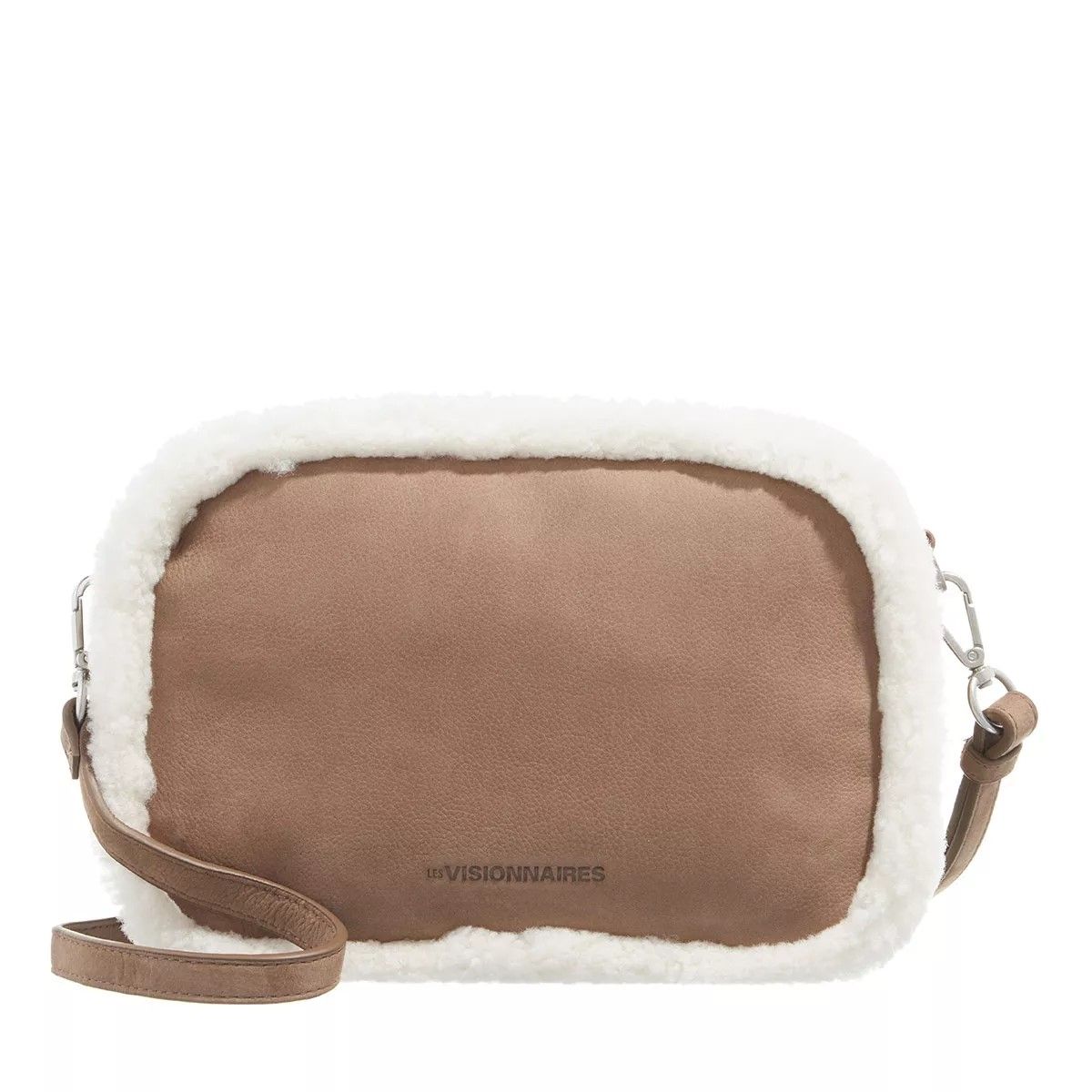 롤라 테디 크로스백 가방 LES VISIONNAIRES Lola Teddy Hazelnut                        Crossbody Bag A0218652