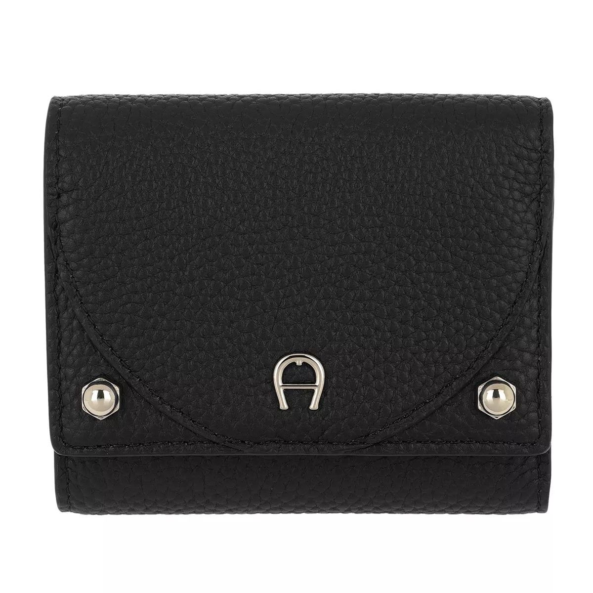 AIGNER Wallet Diadora Black Portemonnaie mit Uberschlag 135926 24546561