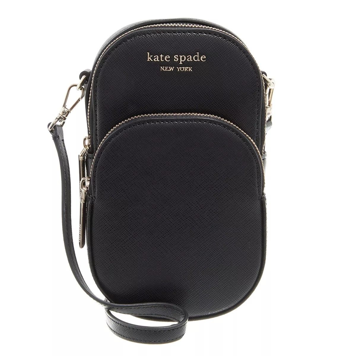 Kate Spade New York Spencer Saffiano Leather Slim Crossbody Serene Pin, Phone  Bag