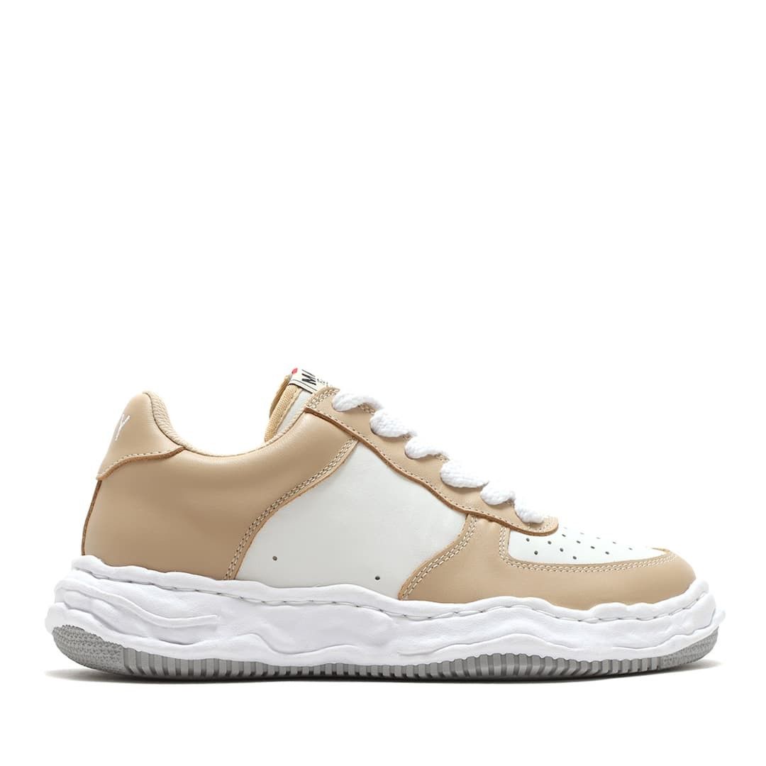 메종  로우탑 스니커즈 웨인 레더 a08fw706-beige 6099545604