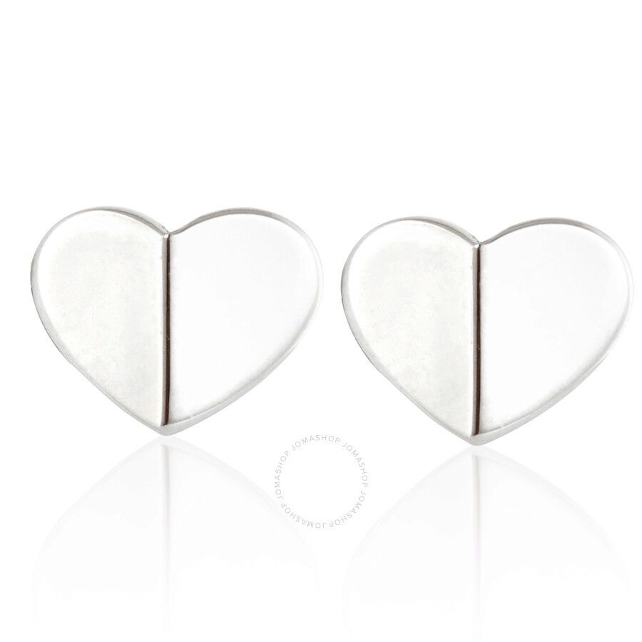 Kate spade heritage heart huggie earrings discount