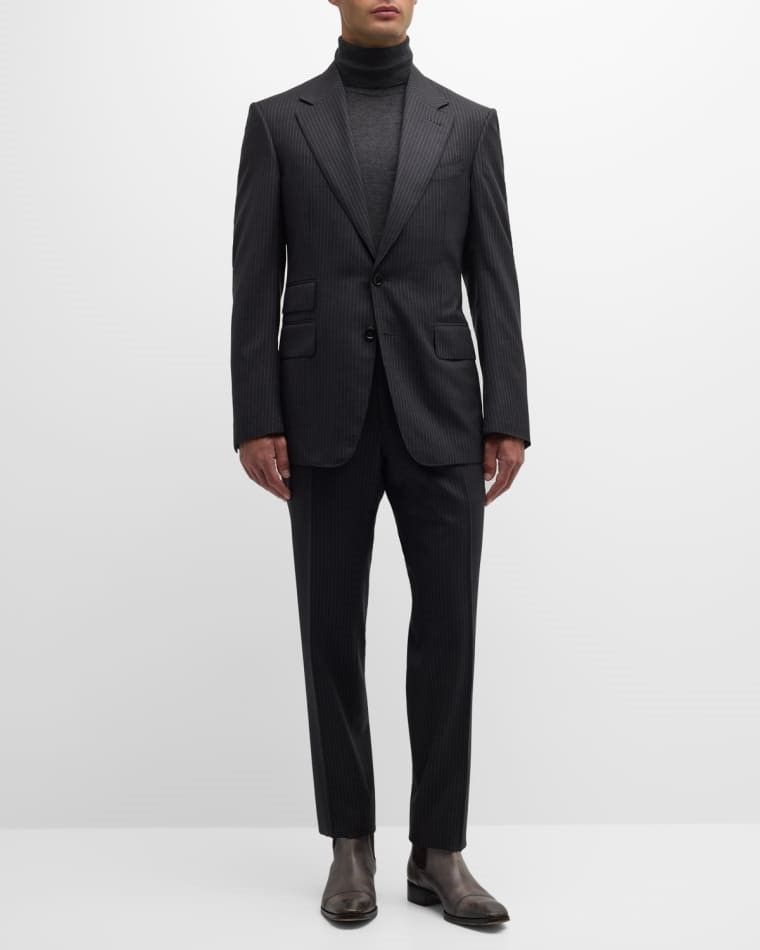 남성 수트 Men's Shelton Pinstripe Suit prod261870579DARK GREY