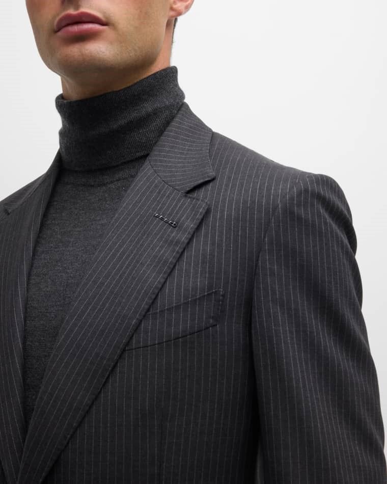 남성 수트 Men's Shelton Pinstripe Suit prod261870579DARK GREY