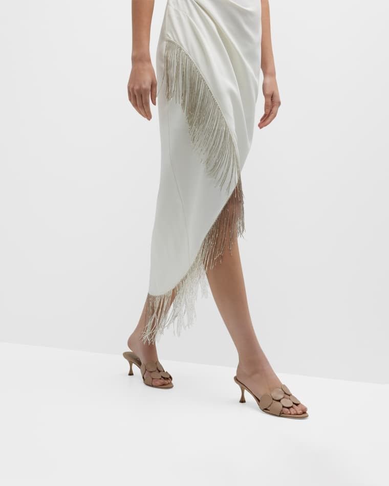 가죽 슬리퍼 샌들 Haribalmu Leather Slide Sandals prod258710108NUDE