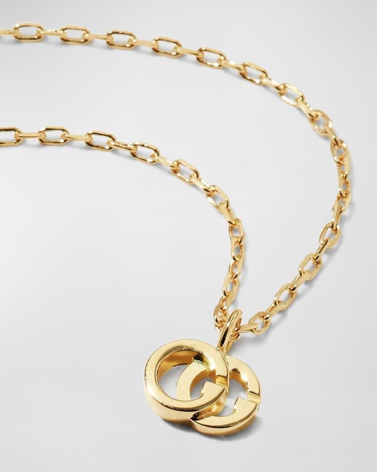 Gucci gg 18k Gold GG Running Necklace prod231430144GOLD