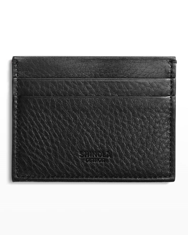 남성 가죽 카드 케이스 Men's Five-Pocket Leather Card Case prod250710219BLACK