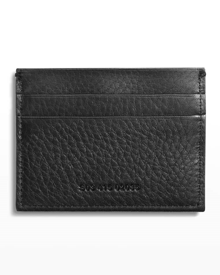 남성 가죽 카드 케이스 Men's Five-Pocket Leather Card Case prod250710219BLACK