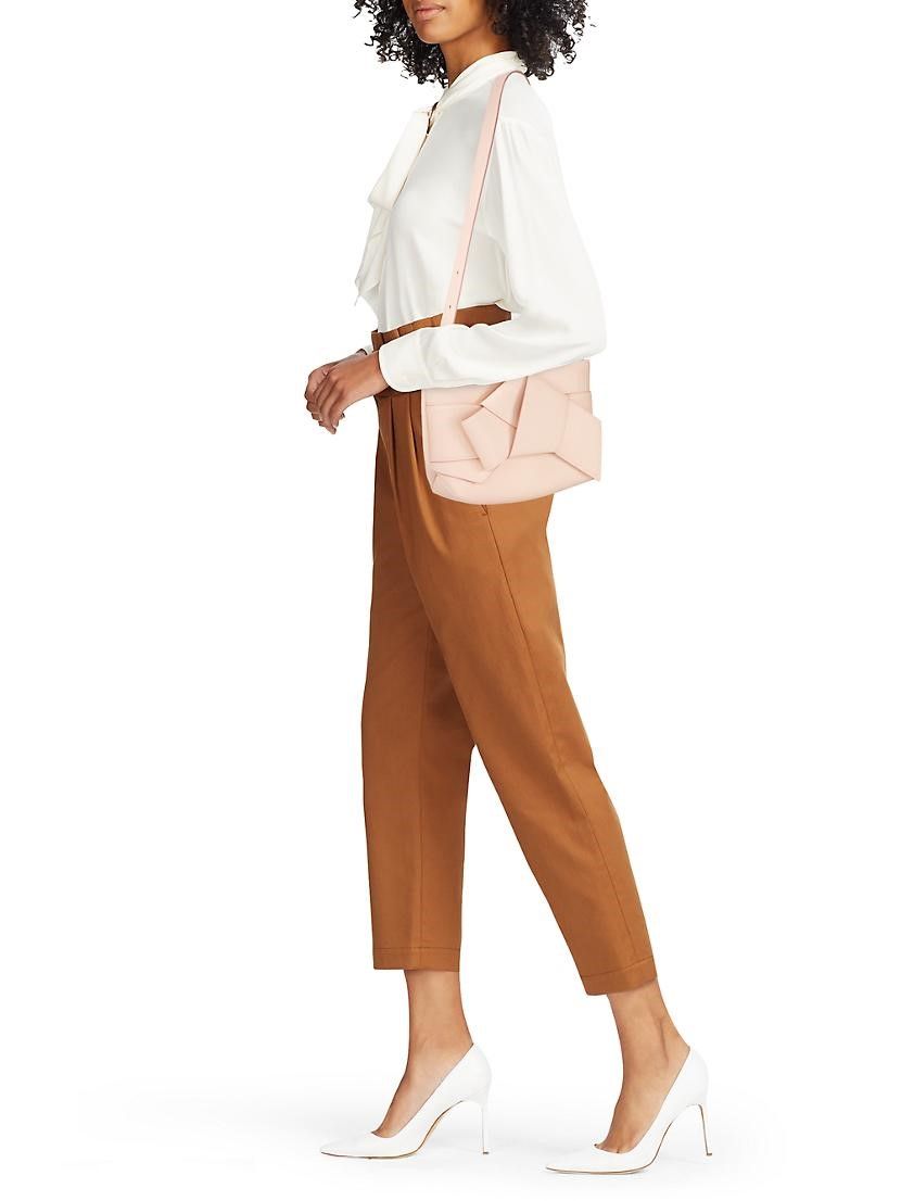 무수비 가죽 숄더 가방 Musubi Leather Shoulder Bag 0400016726560 BLUSH PINK