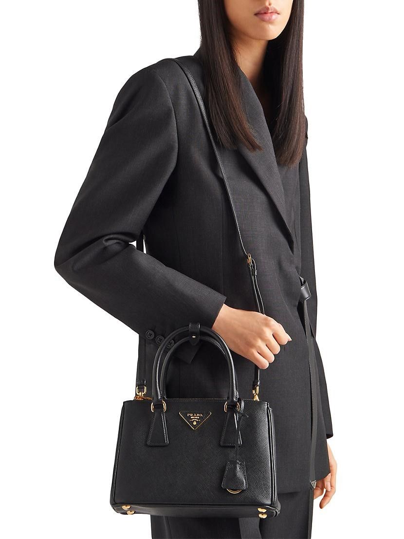스몰 갤러리아 사피아노 가죽 가방 Small Galleria Saffiano Leather Bag 0400019362907 BLACK
