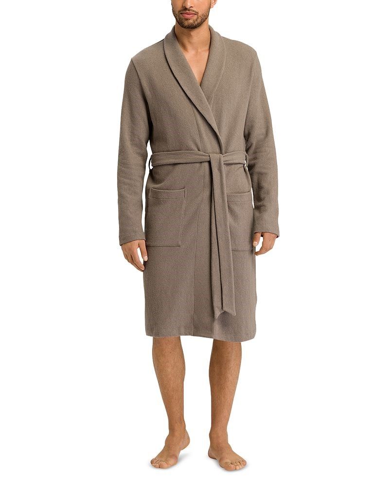 Hanro Valene Jacquard Tie Waist Robe