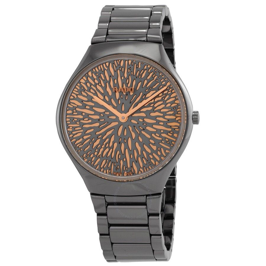 오브 더 오토매틱 그레이 다이얼 남여공용 시계 True Thinline X Great Gardens of the World Automatic Grey Dial Unisex Watch R27088122 RADO-R27088122