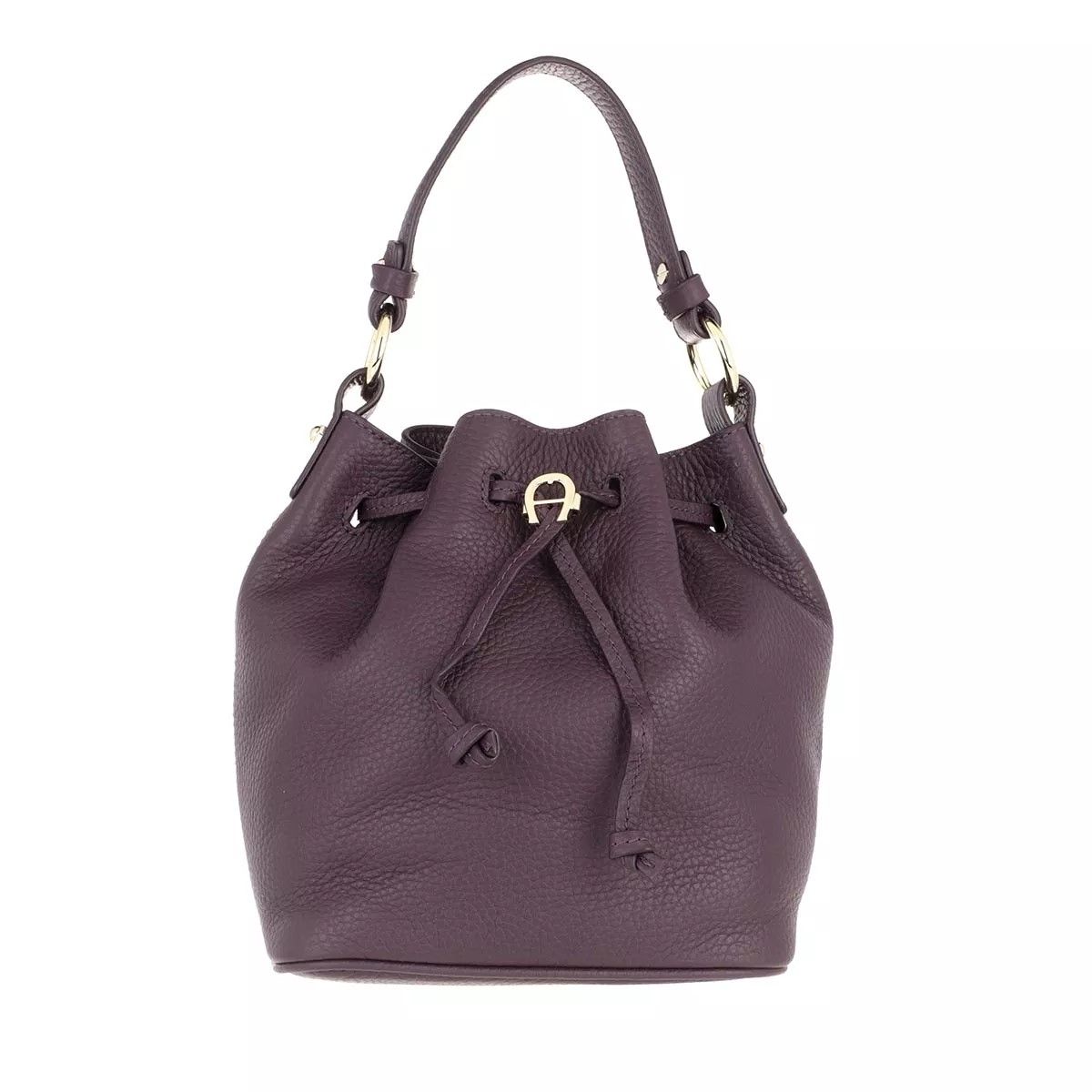 AIGNER Tara Crossbody Bag Plum Bucket