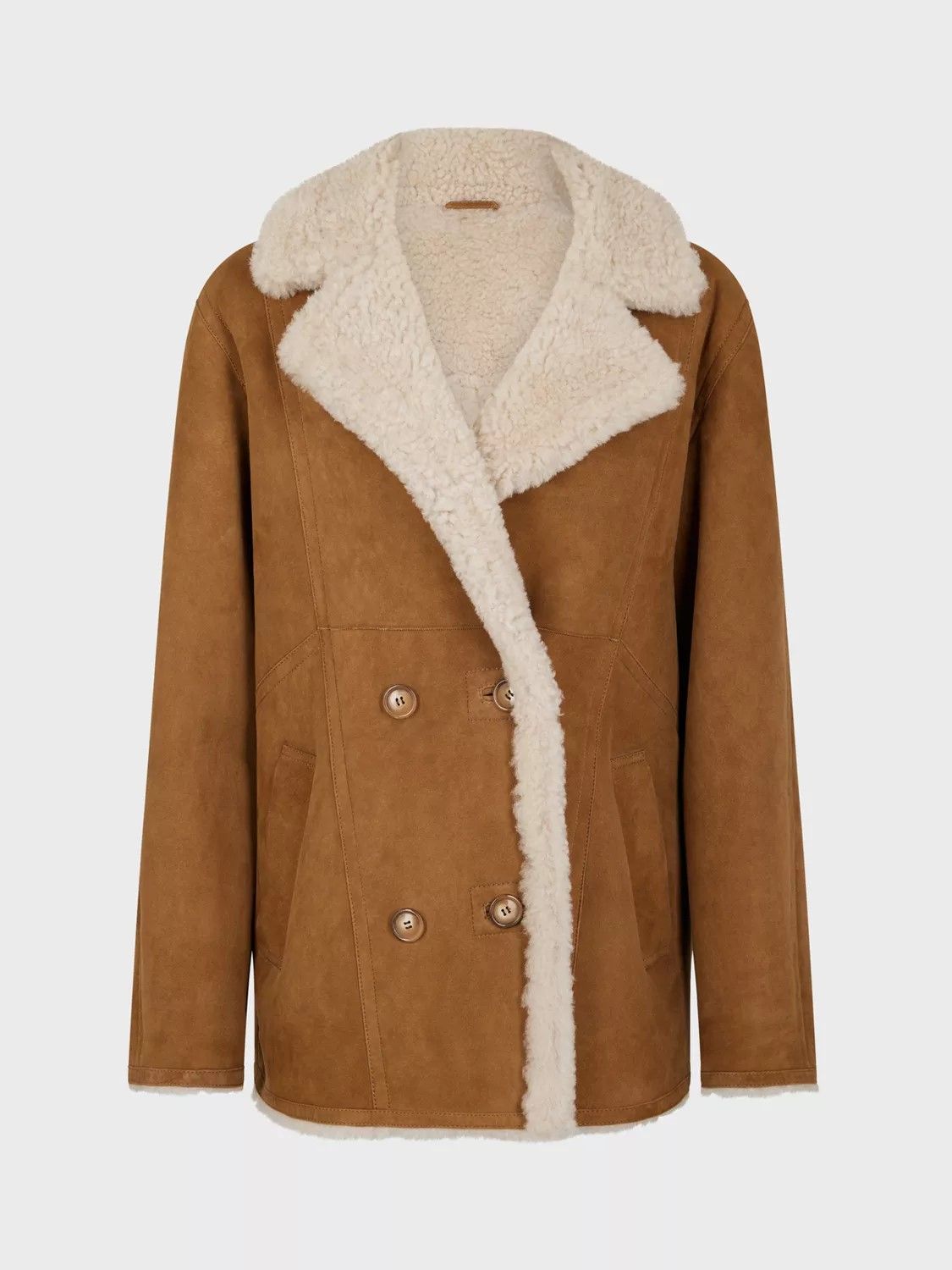 제라르다렐(Gerard Darel) | [리퍼브 상품] 사이즈UK10 제라르다렐 코트 브라운 | 트렌비