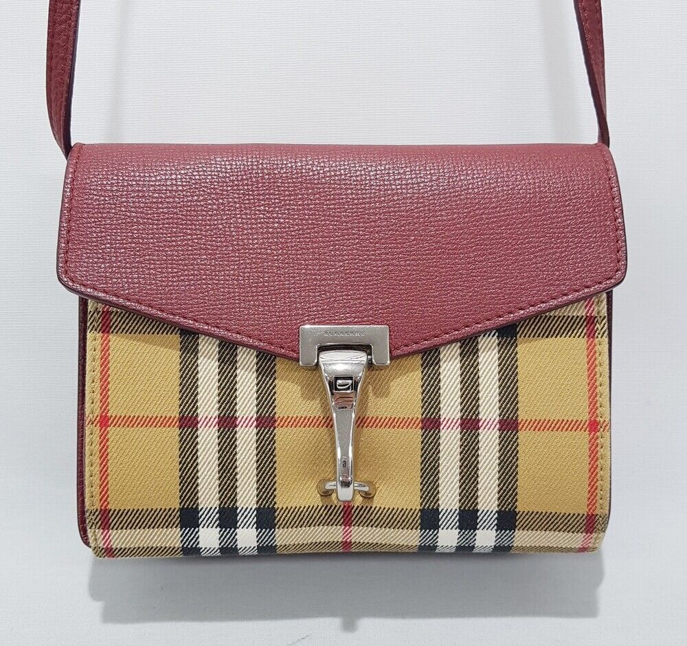 Burberry Macken Vintage Check Mini Crossbody Bag 62587093 | eBay