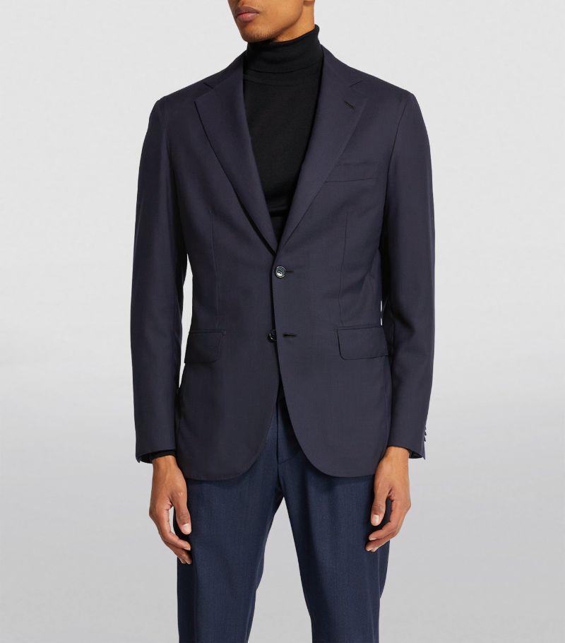 Brioni blue blazer best sale