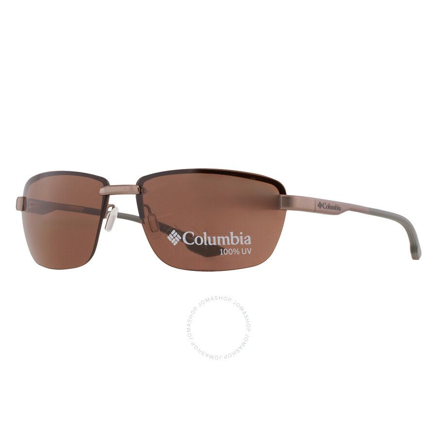 Columbia Canyons Bend Brown Pilot Unisex Sunglasses C104SP 710 60 C104SP  710 60