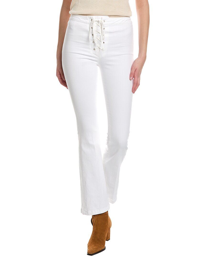 데님 더 레이스업 플레어 진 MOTHER Denim The Lace-Up High-Waist Weekender Totally Innocent Flare Jean 1411336687