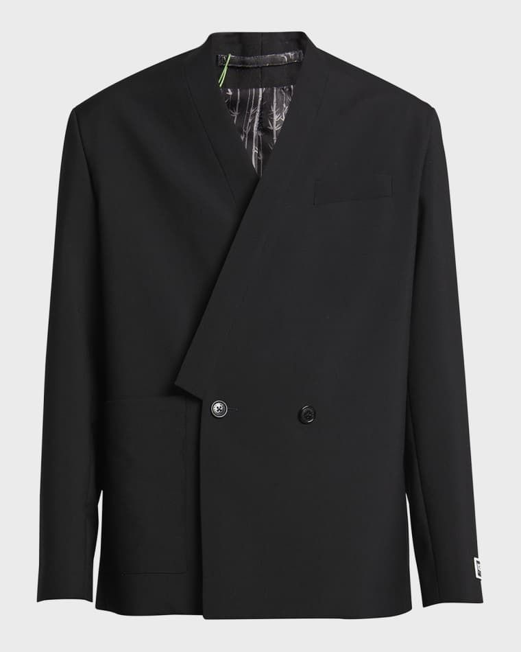 남성 기모노 테일러드 자켓 Men's Kimono Tailored Jacket prod266770398BLACK
