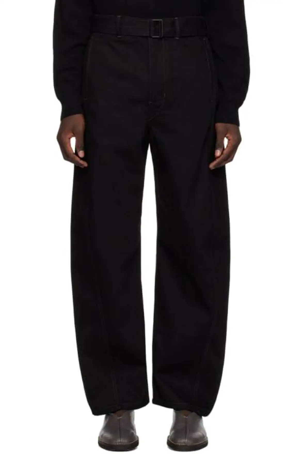 르메르-LEMAIRE 르메르 CURVED 5 POCKET PANTS (PA1055 LD1001 495) (커브드 포켓 팬츠)