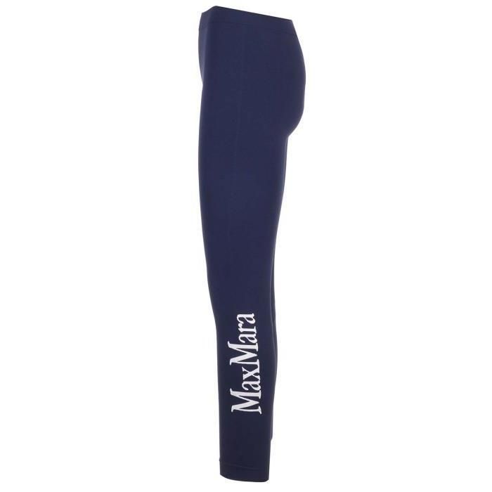 Womens Max Mara blue Logo Leggings