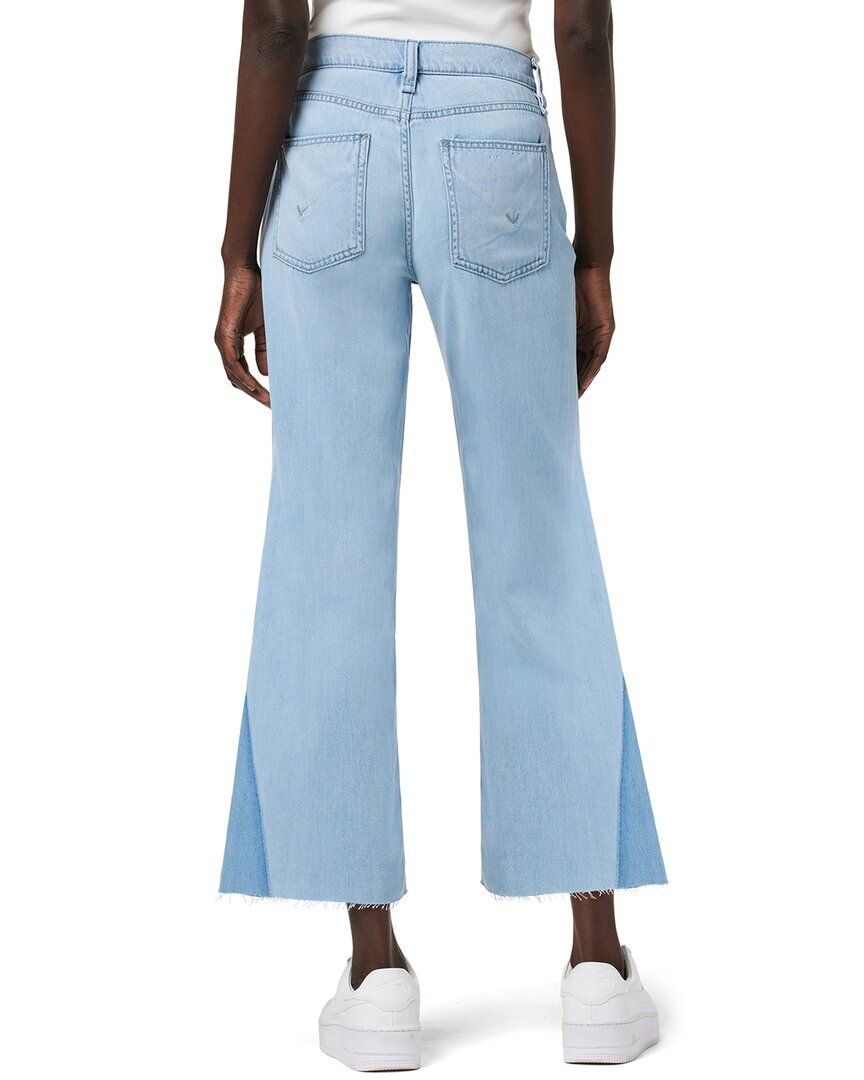 허드슨 데님 하이웨스트 와이드 크롭 블루 스프링 진 HUDSON Jeans Rosie High-Rise Wide Leg Crop Blue Spring Jean 1411275949