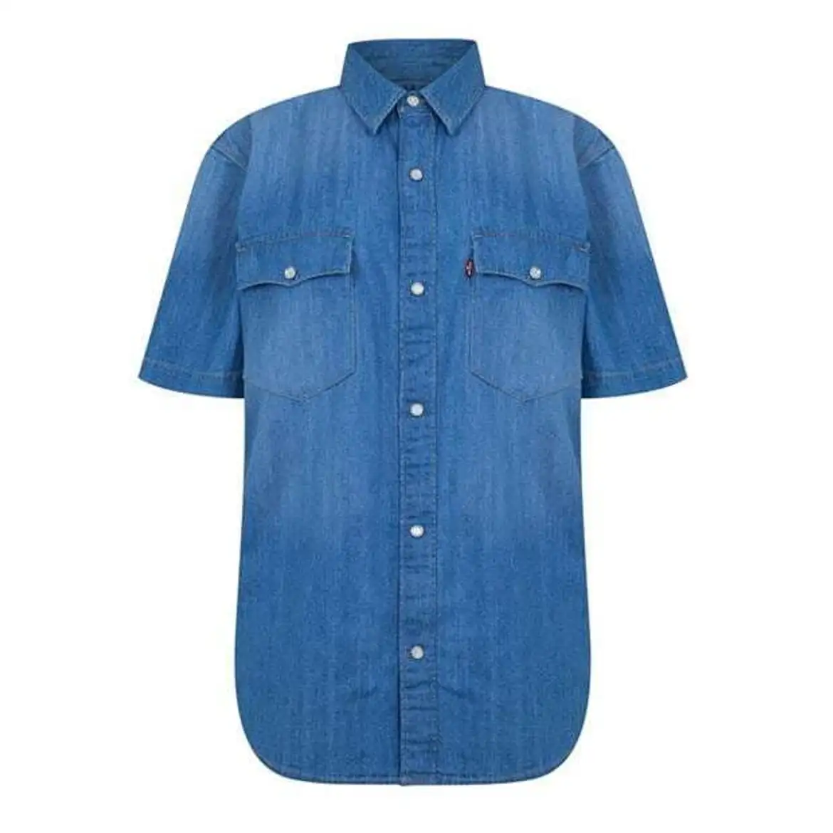 Indigo Classic Western Denim Shirt