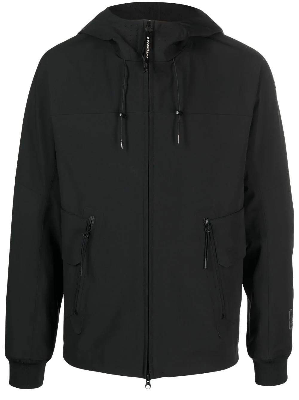 Black cp store company coat