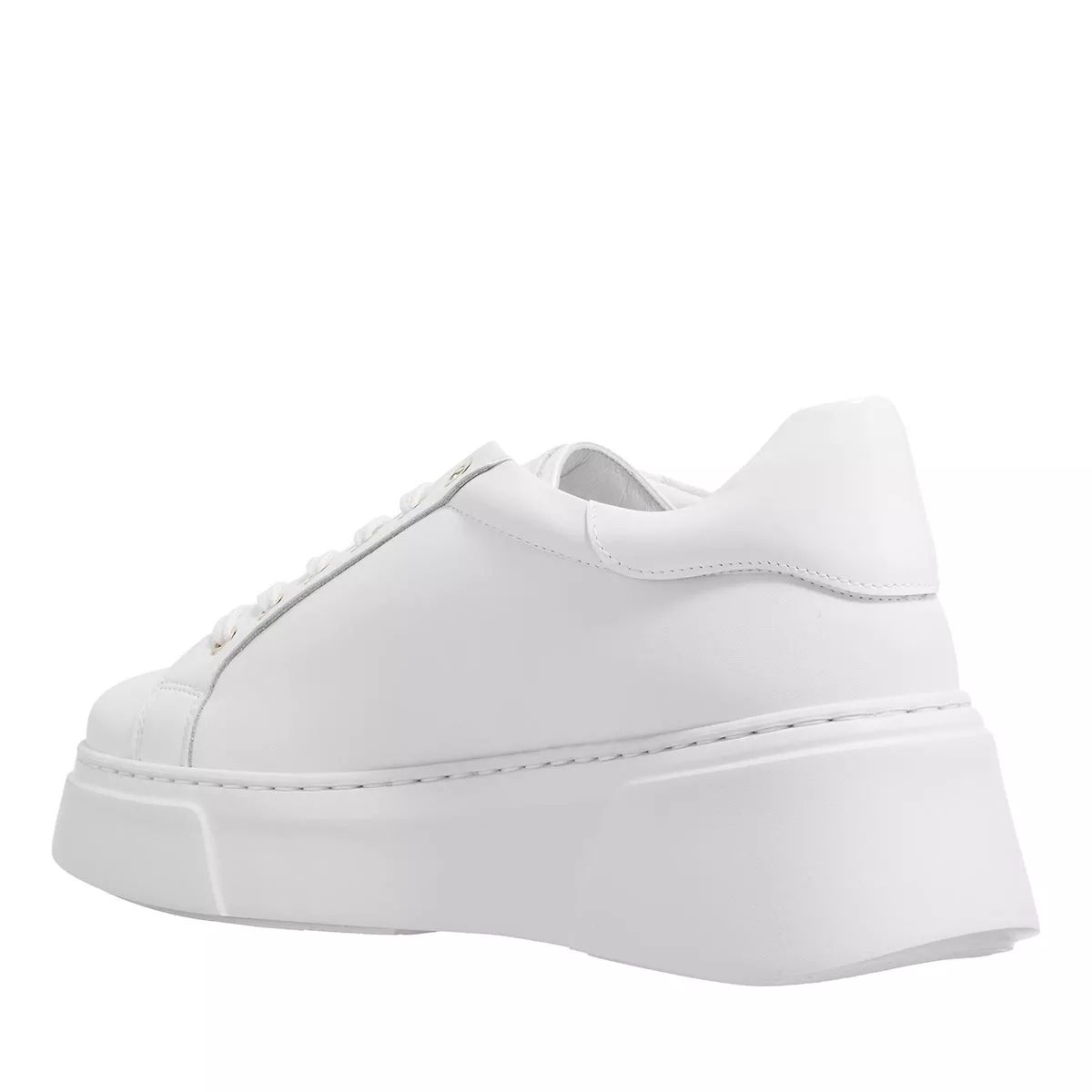 화이트 플랫폼 스니커즈 AIGNER Elaine 9 White                        Plateau Sneaker A0244322