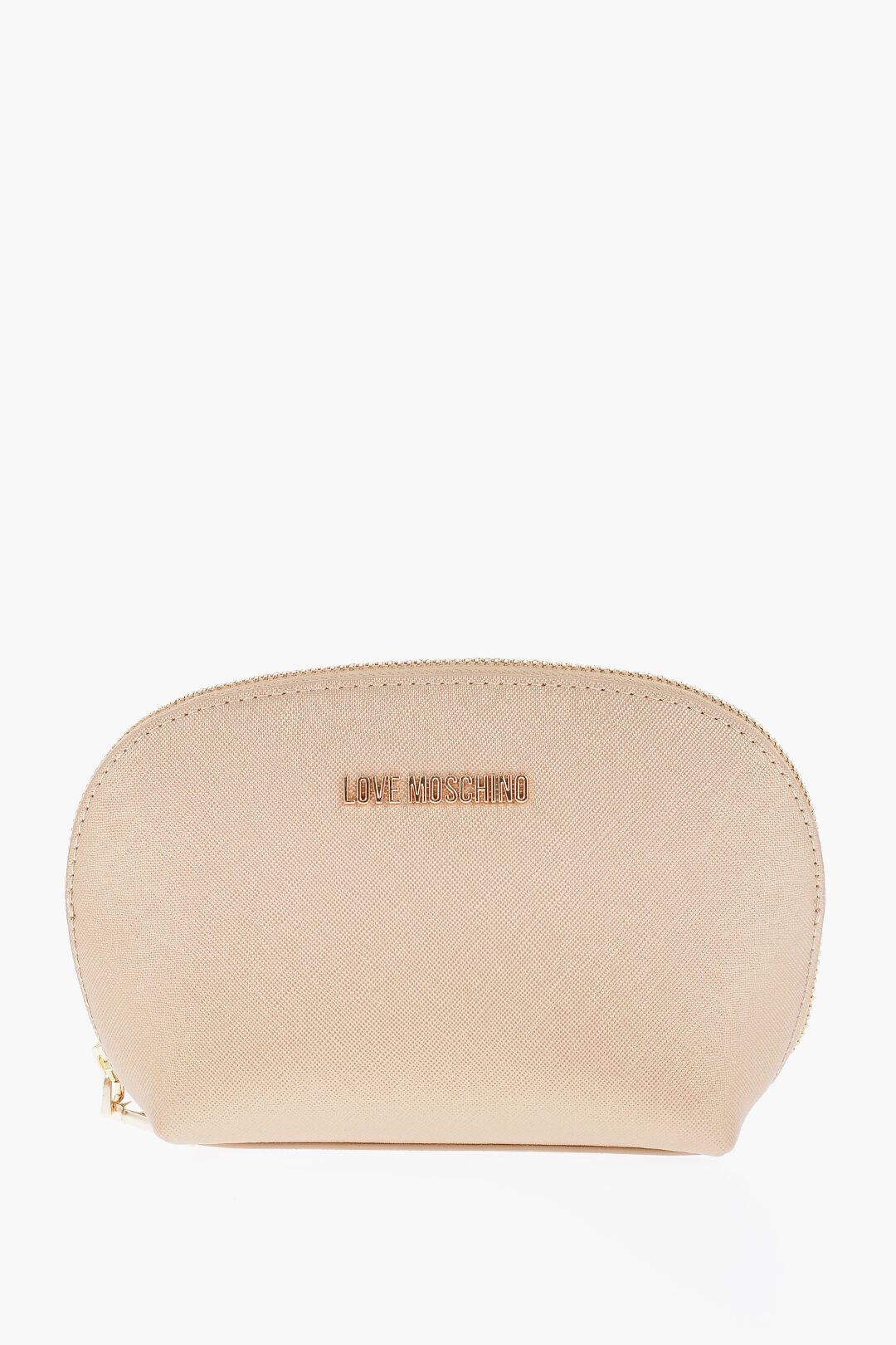 러브 사피아노 포우 가죽 클러치 가방 LOVE Golde-Effect Saffiano Faux Leather Makeup Clutch Bag 571734