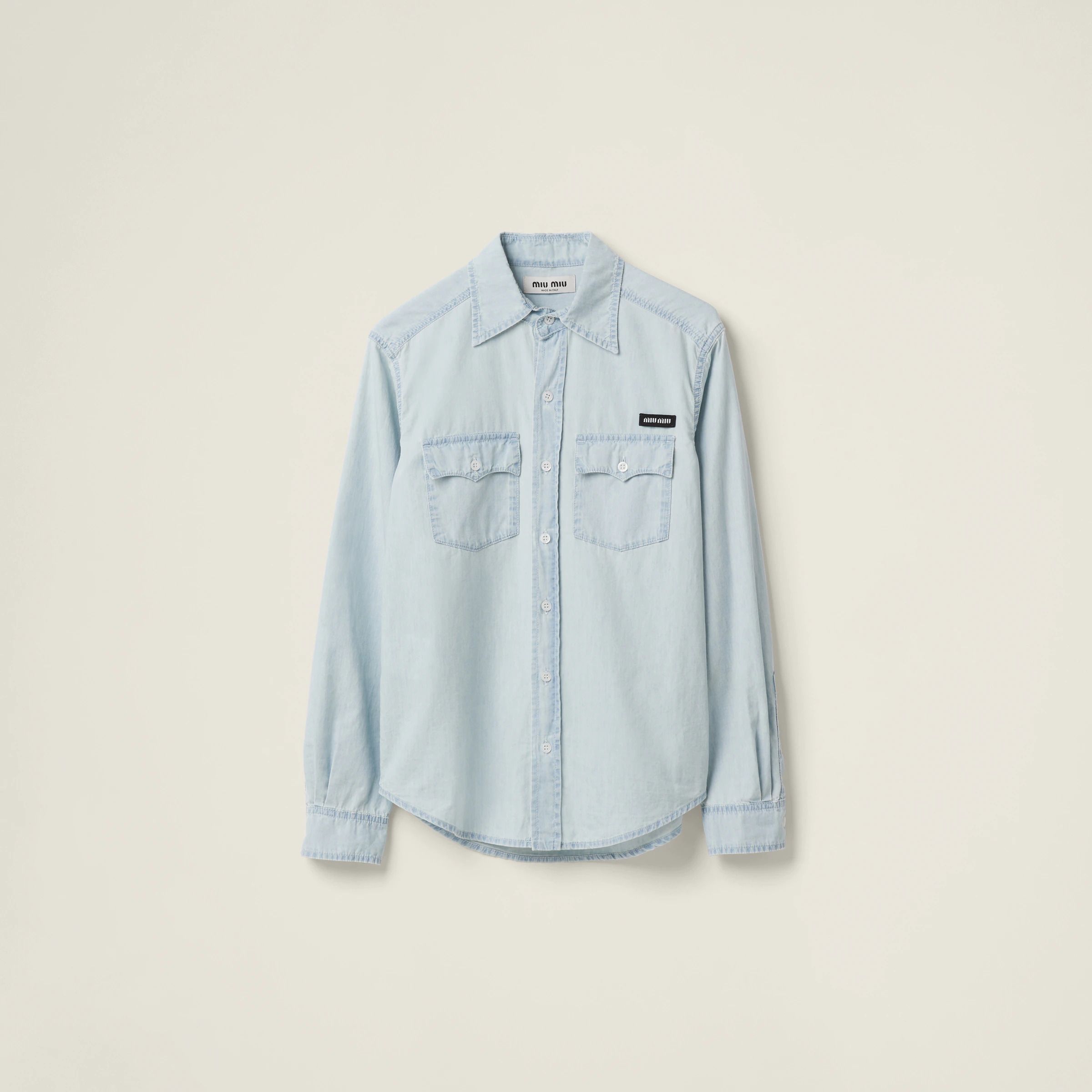 샴브레이 셔츠 Chambray shirt GWC115 14UT F0076 S OOO