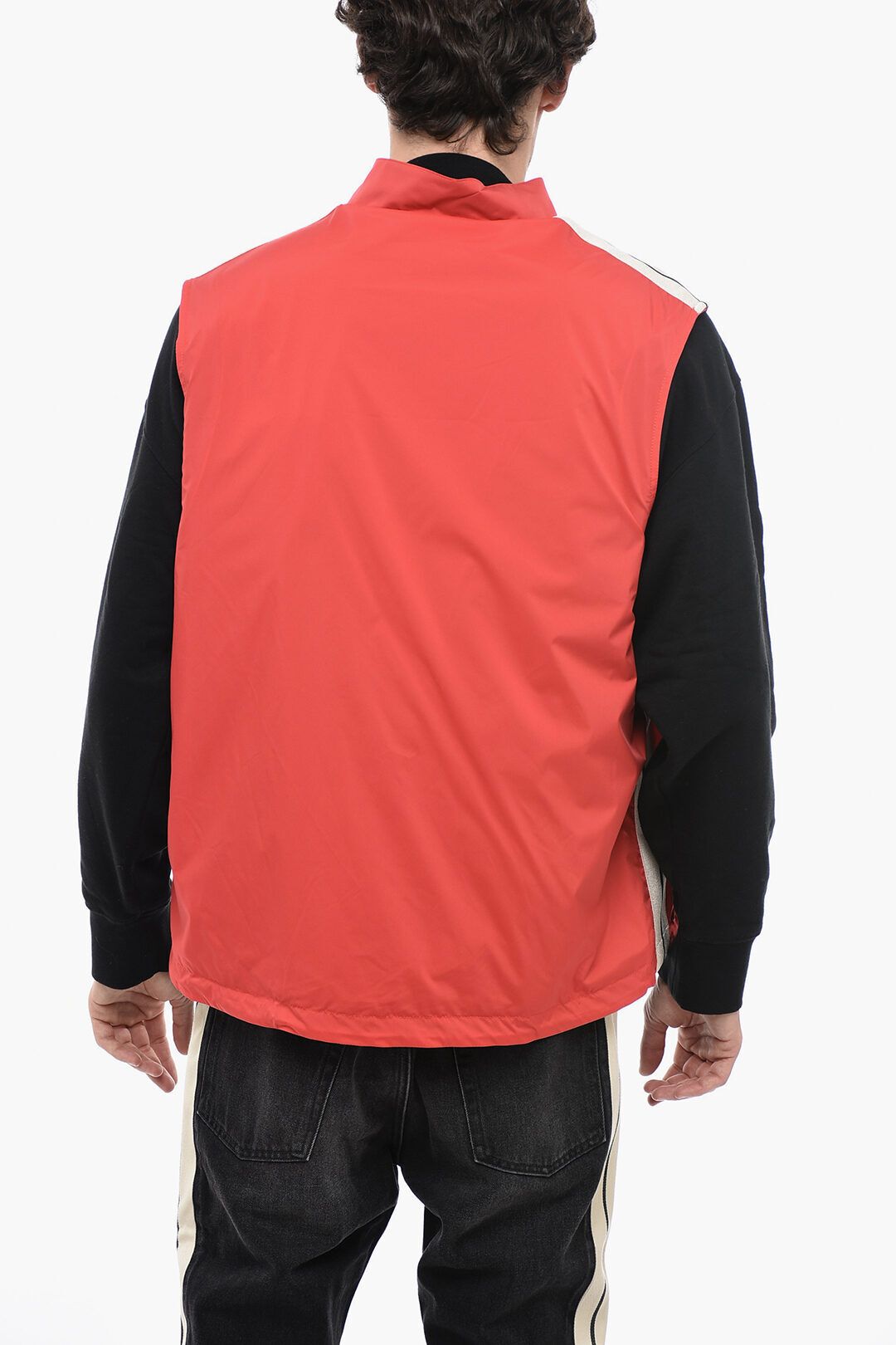 지퍼 클래식 로고 나일론 베스트 Front Zipped CLASSIC LOGO Nylon Vest 571613