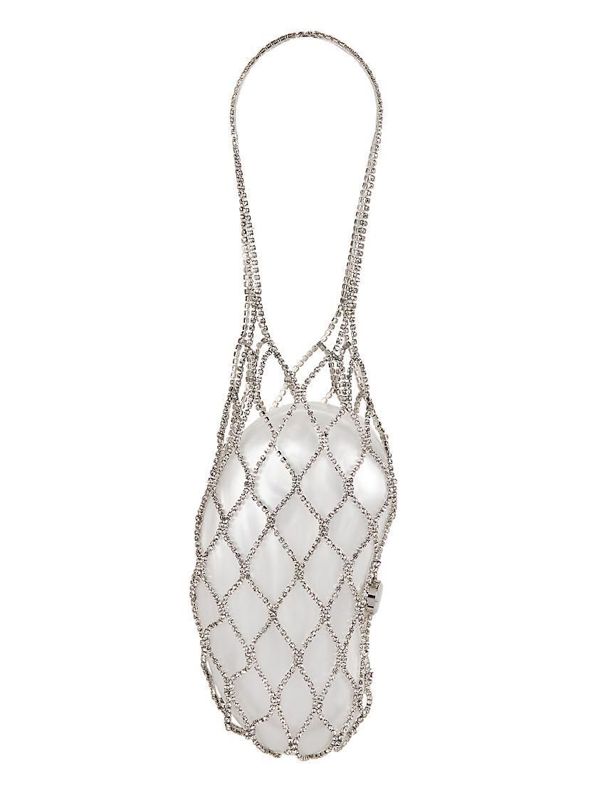 Tallulah Acrylic & Glass Wristlet 0400020737667 PEARL