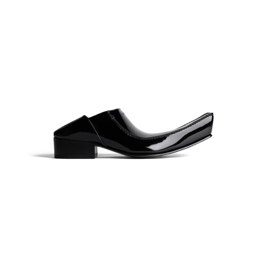 남성 뮬 블랙 Men's Romeo Mule in Black 769603WB9A01000