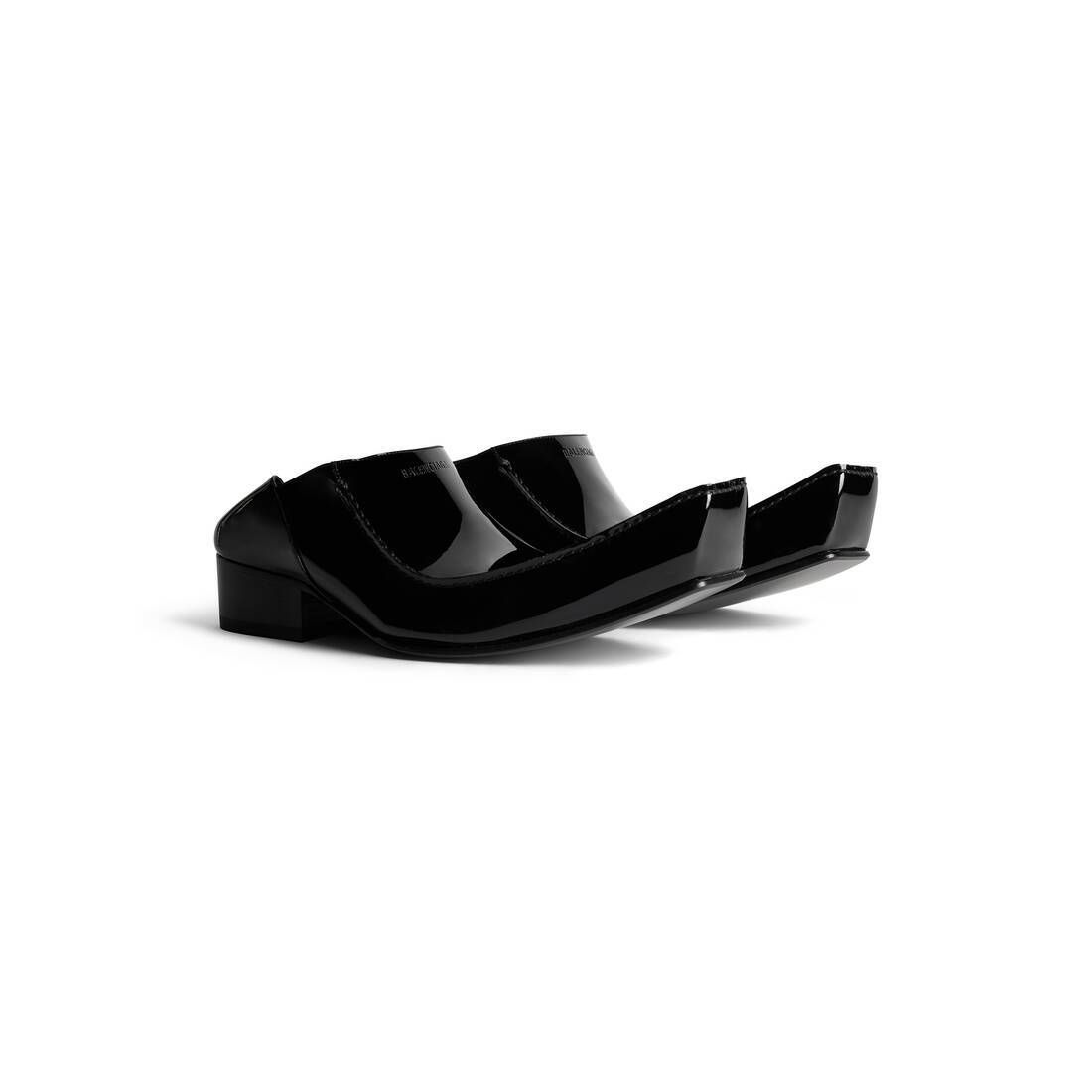 남성 뮬 블랙 Men's Romeo Mule in Black 769603WB9A01000