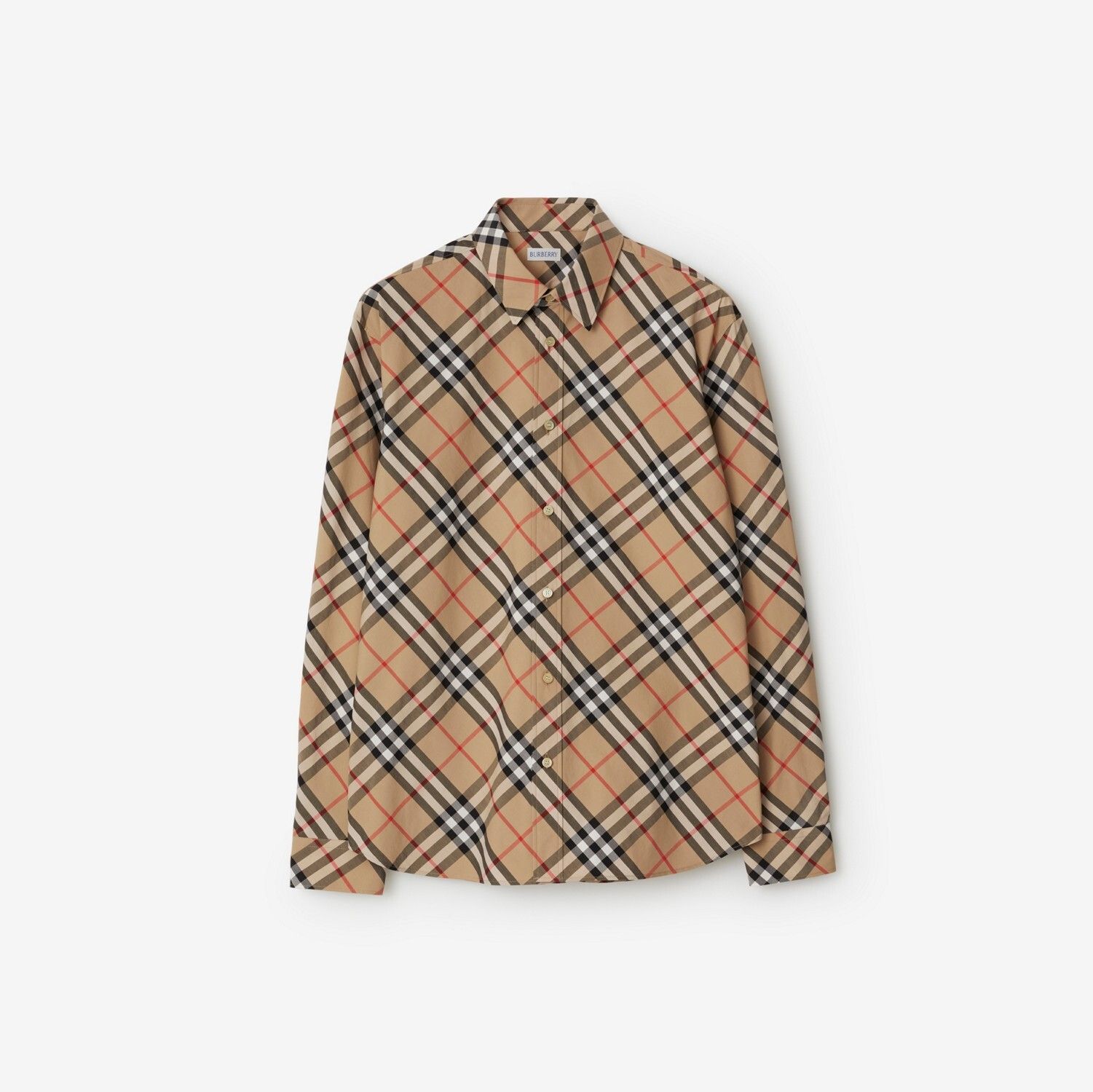 버버리(Burberry) | 버버리 Embroidered poplin shirt 8079587