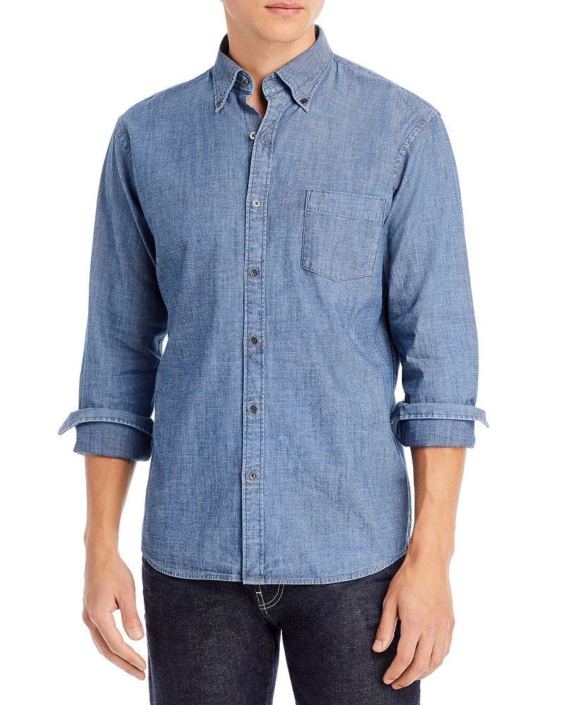 샴브레이 스트래치 스포츠 셔츠 Crown Tamworth Chambray Stretch Sport Shirt   4589530