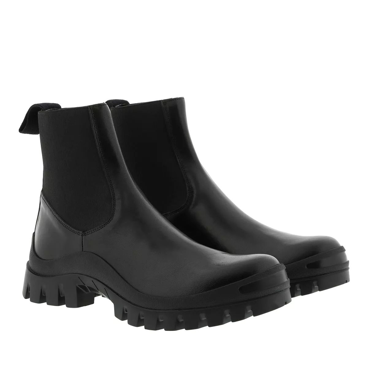 블랙 ATP Atelier Catania Black Vacchetta                        Stiefelette A0135079