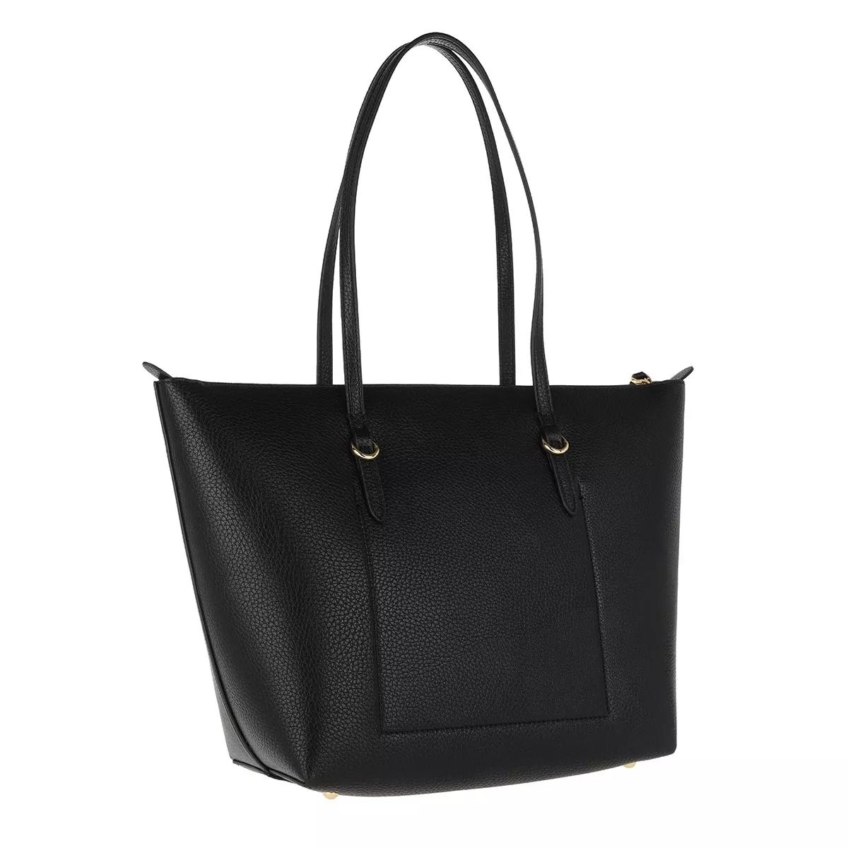로렌 랄프 토트 스몰 블랙 쇼퍼백 Lauren Ralph Lauren Keaton 26 Tote Small Black                        Shopper A0123493