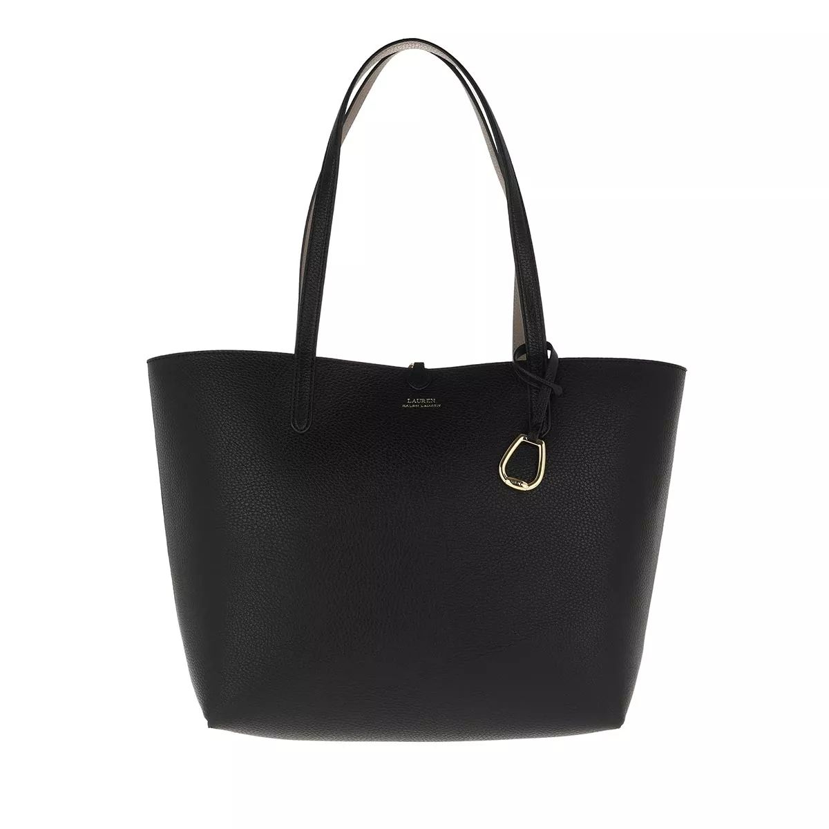 로렌 랄프 쇼퍼백 Lauren Ralph Lauren Rvrsble Tote-Tote-Medium Black/Taupe                        Shopper A0123498