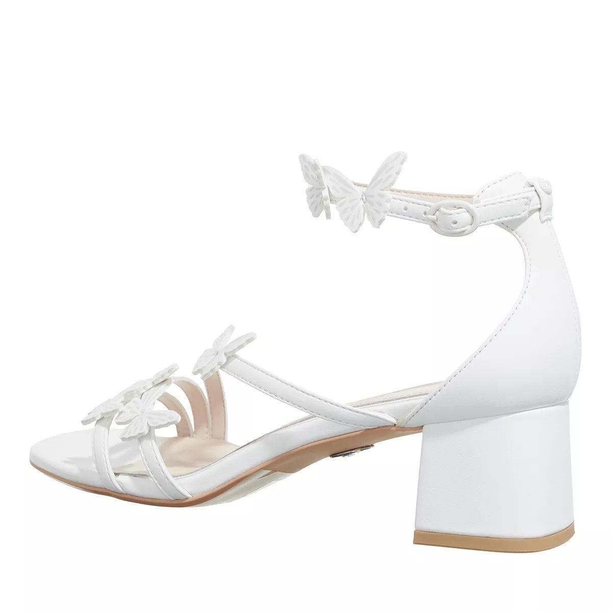 버터플라이 화이트 Buffalo Lucy Butterfly White                        Riemchensandale A0324733