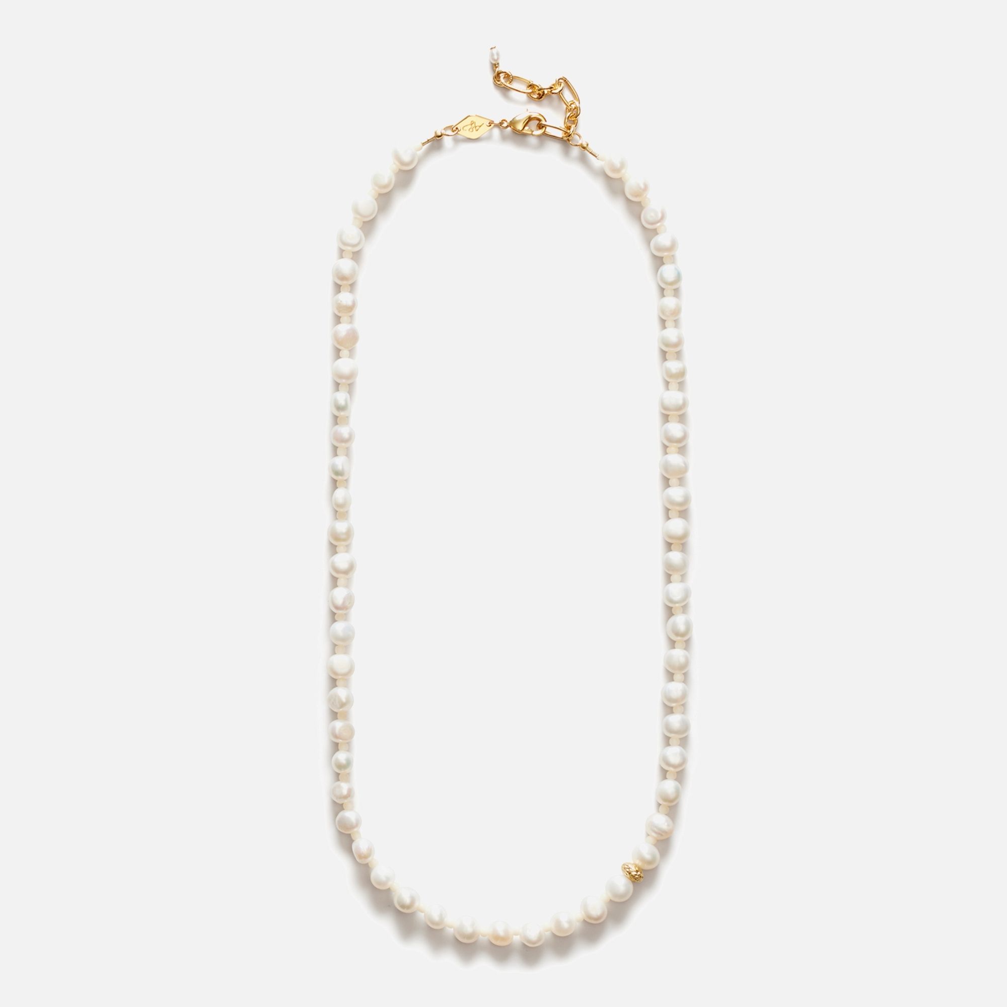 쁘띠 스텔라 골드 플레이트 프레시워터 진주 목걸이 Anni Lu Petit Stellar Pearly 18-K Gold Plated and Freshwater Pearl Necklace 15215990